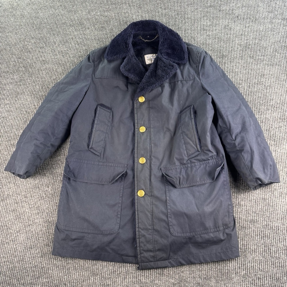 Vintage Ceiling Zero Blauer Jacket Men 44S Blue Weather Resistant Outerwear